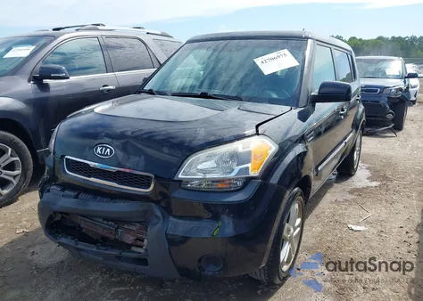 2011 Kia Soul + from USA, damaged, VIN KNDJT2A27B7285653
